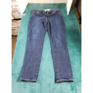 Gap Jeans Size 30 Womens Blue Denim Stretch Pants Ladies Mid Rise Straight